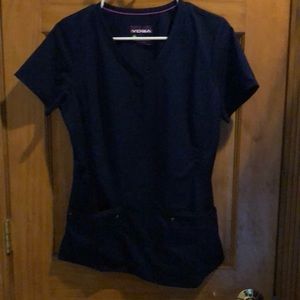 Navy blue scrubs